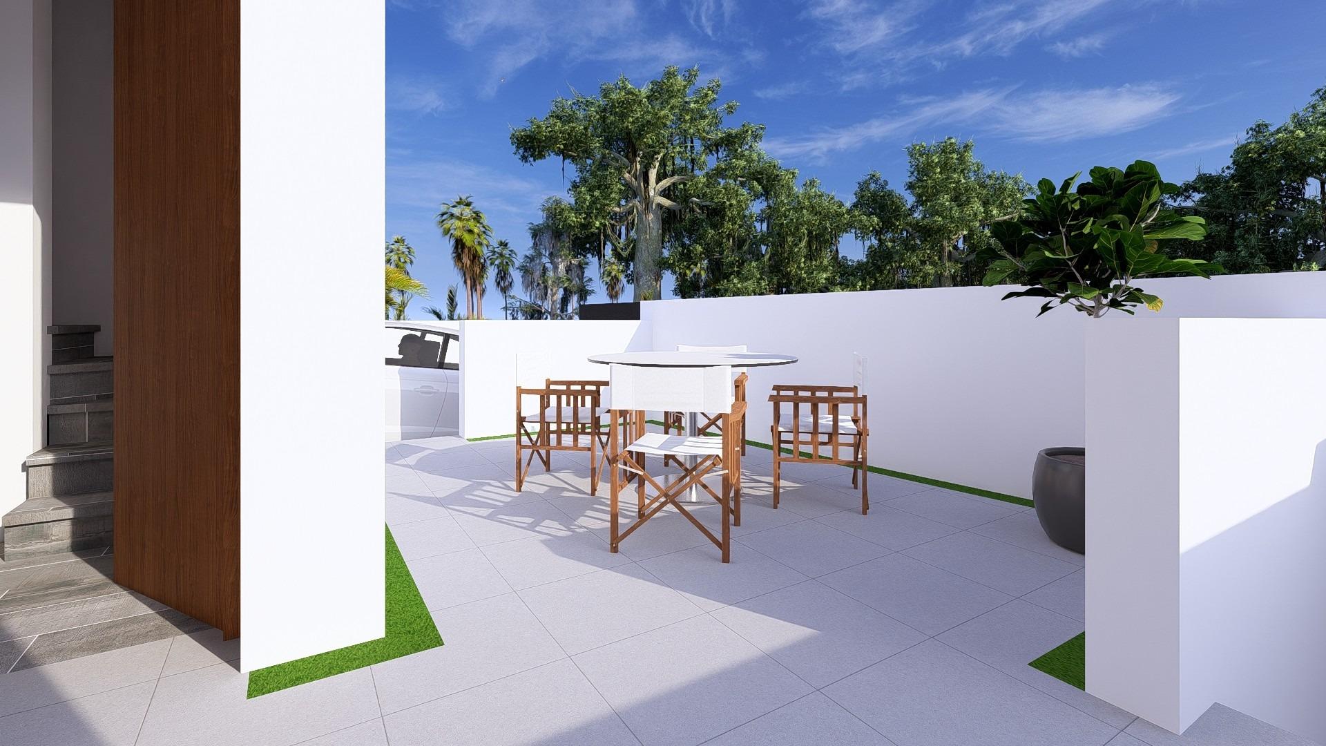 Villas pareadas de nueva construcción con piscina privada en Daya Nueva, Costa Blanca