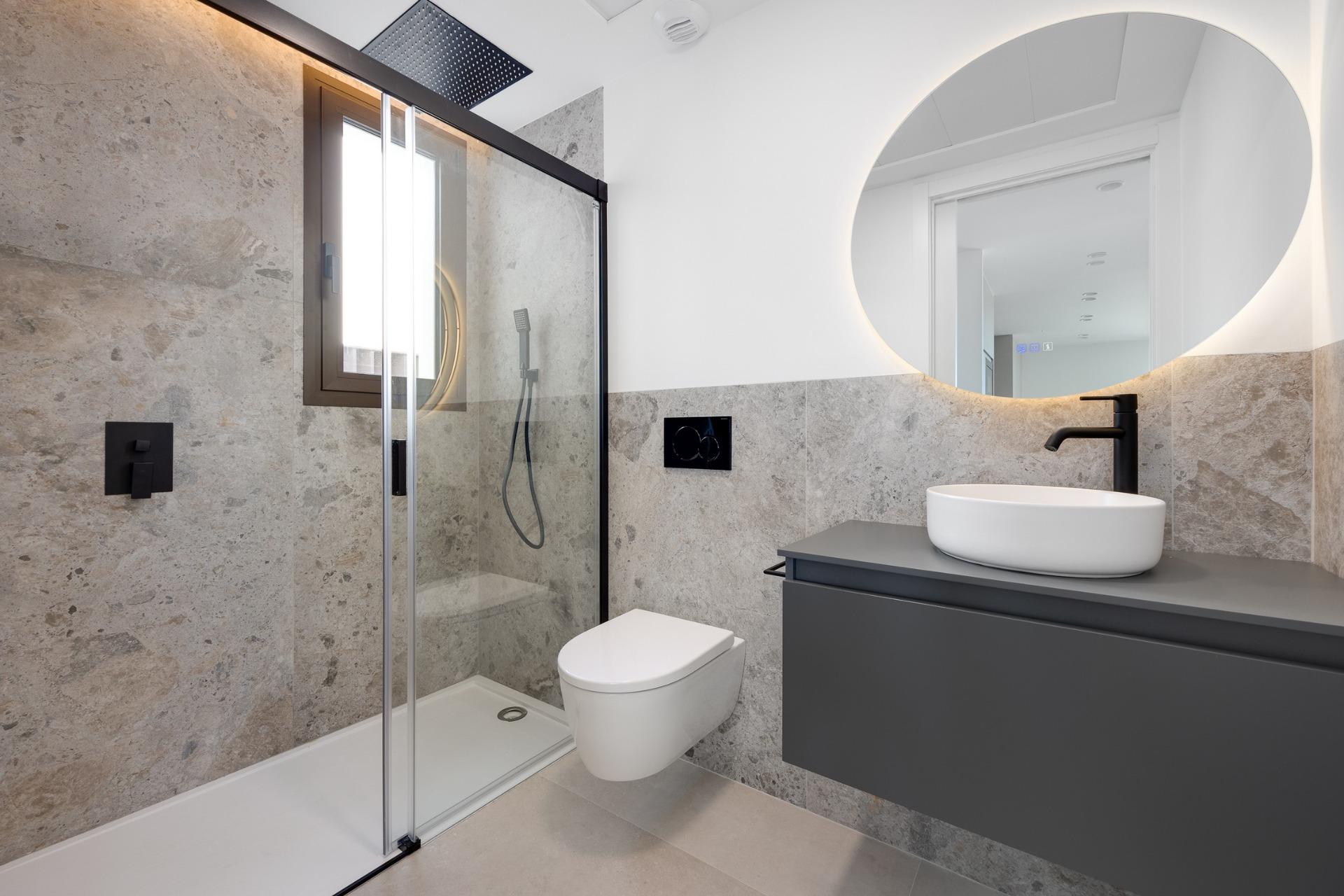 Villas adosadas de nueva construcción en venta en Mutxamel con piscina privada y vistas al mar