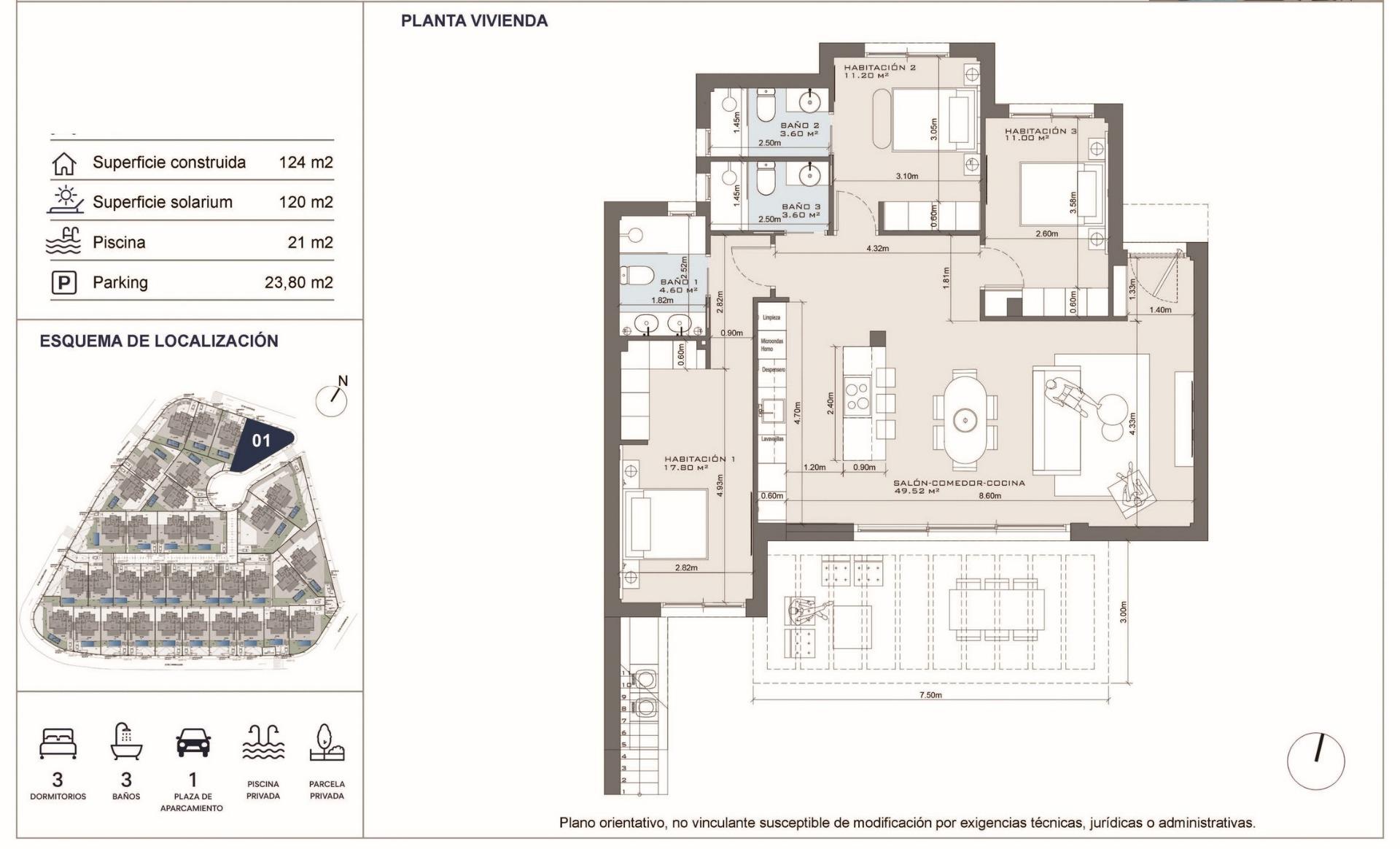 Villas adosadas de nueva construcción en venta en Mutxamel con piscina privada y vistas al mar