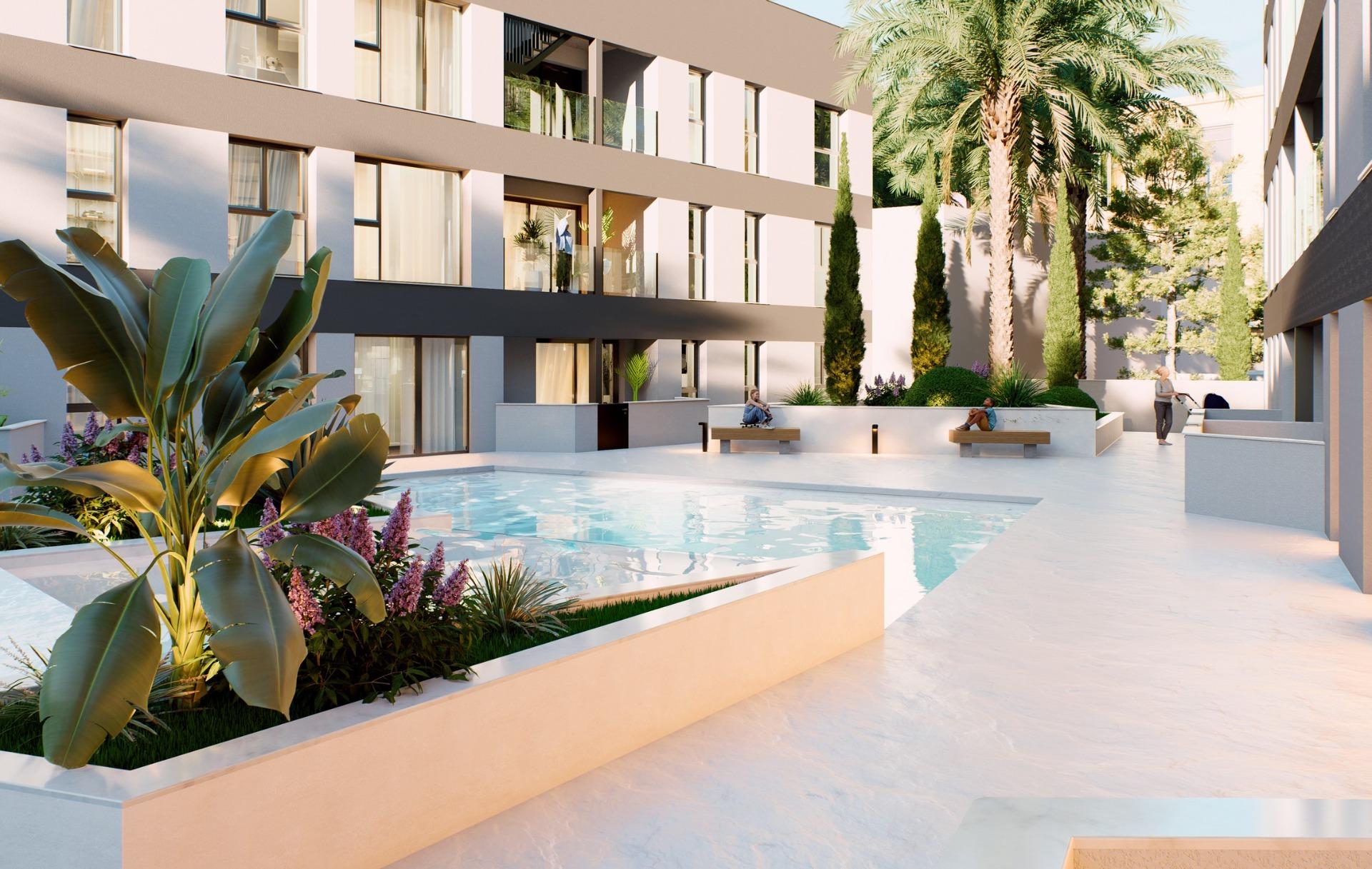 Apartamentos de nueva construcción en venta en Lo Pagan (San Pedro del Pinatar) cerca de la playa