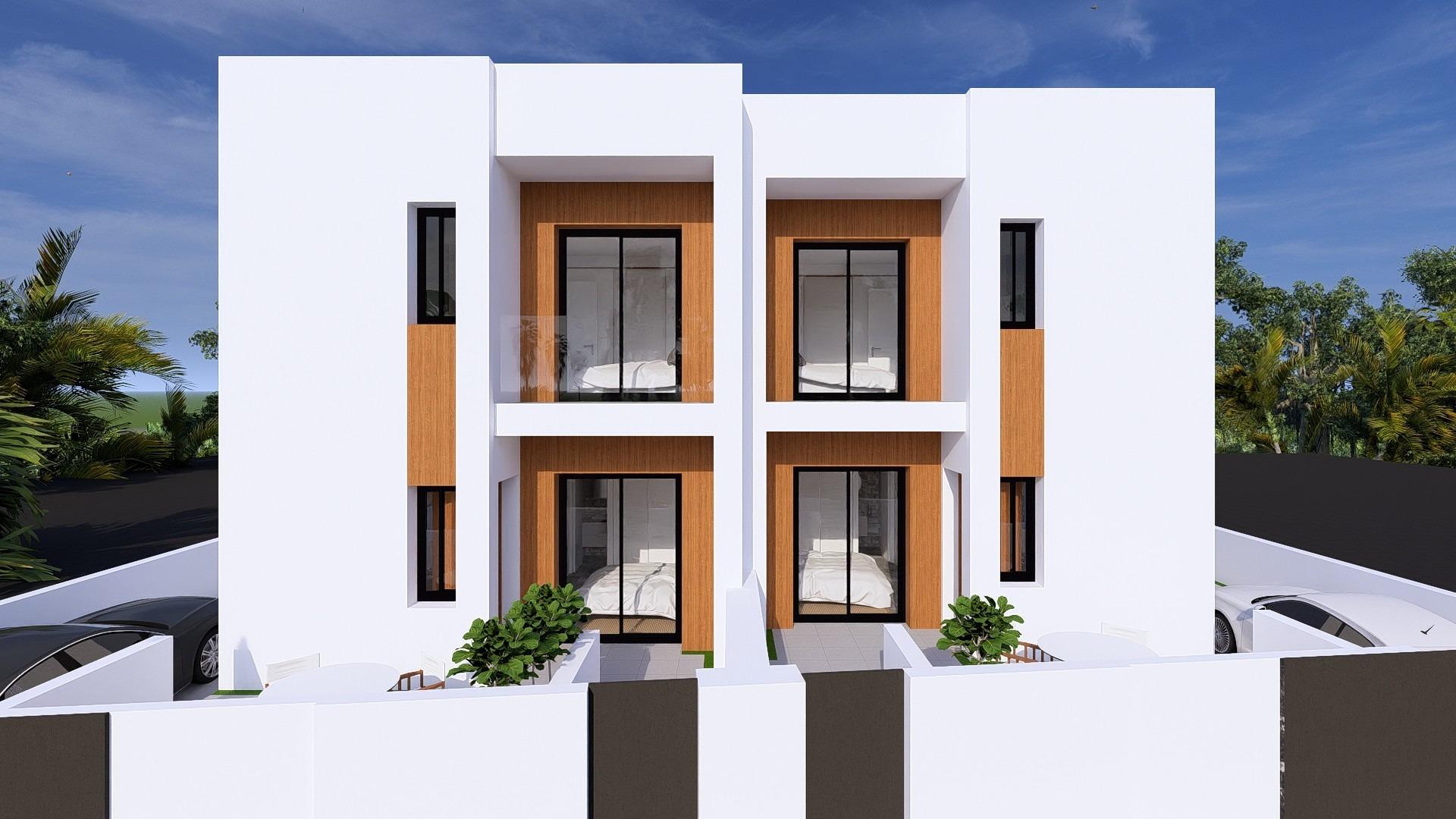 Villas pareadas de nueva construcción con piscina privada en Daya Nueva, Costa Blanca