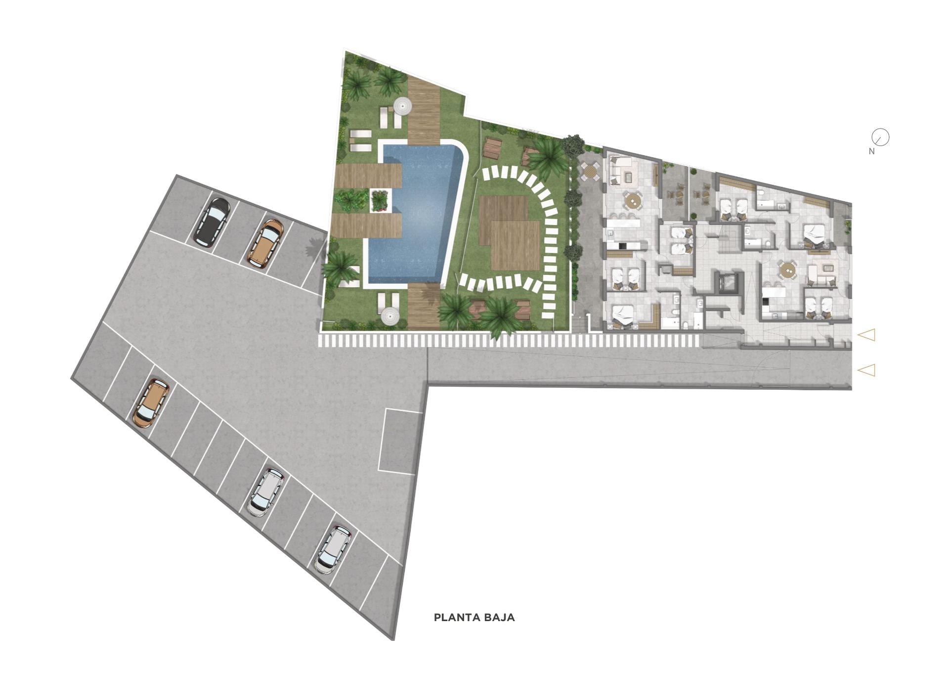 Apartamentos de nueva construcción en el centro de Guardamar del Segura, Costa Blanca