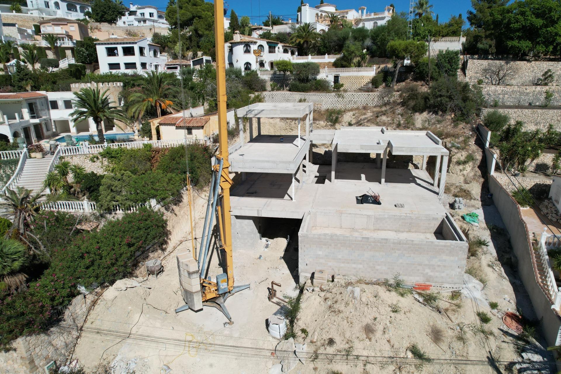 Villa de lujo de nueva construcción con vistas al mar en San Jaime, Benissa