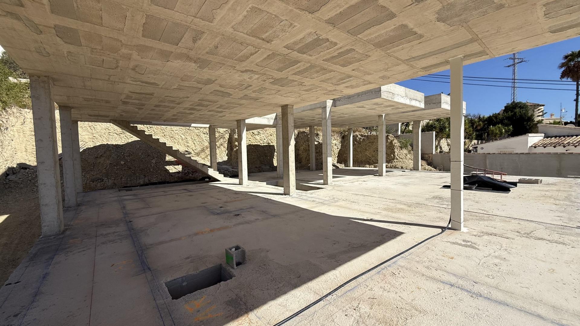 Villa de lujo de nueva construcción con vistas al mar en San Jaime, Benissa