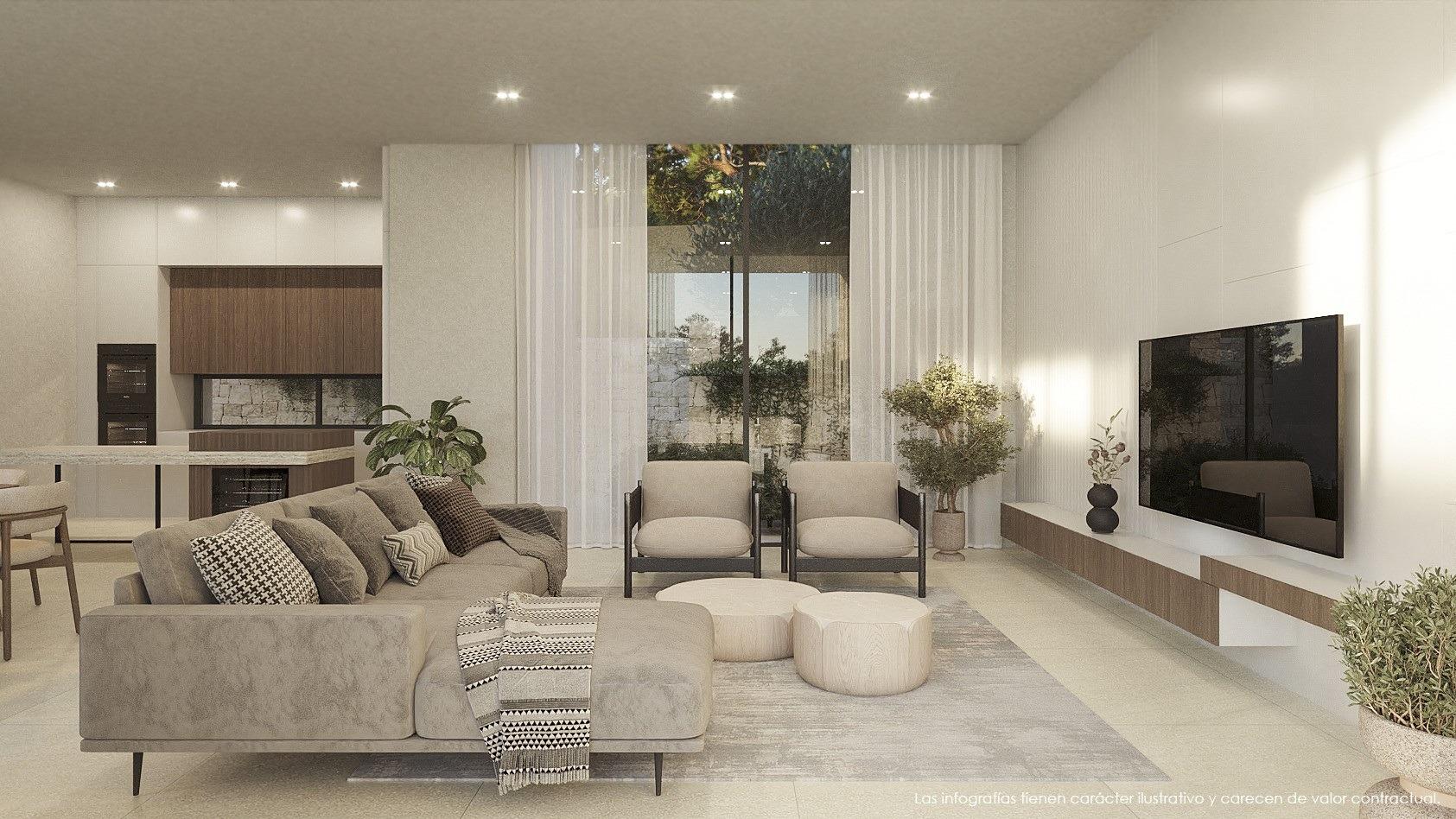 Villa de lujo de nueva construcción con vistas al mar en San Jaime, Benissa