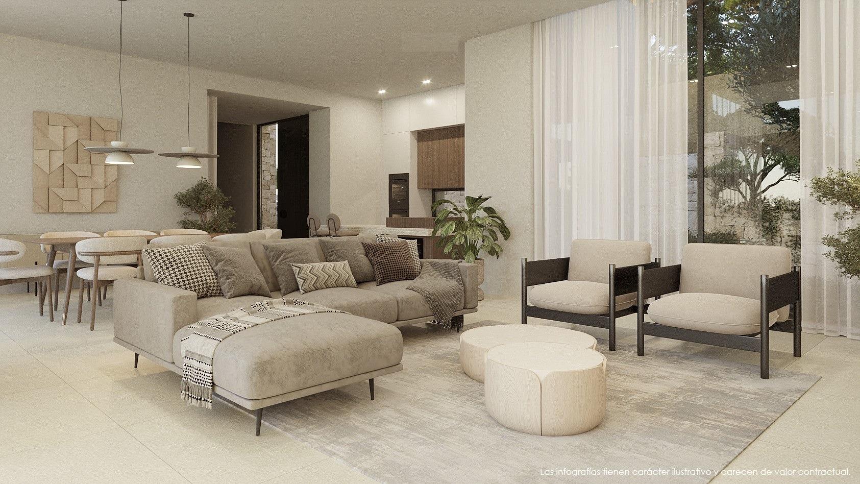 Villa de lujo de nueva construcción con vistas al mar en San Jaime, Benissa