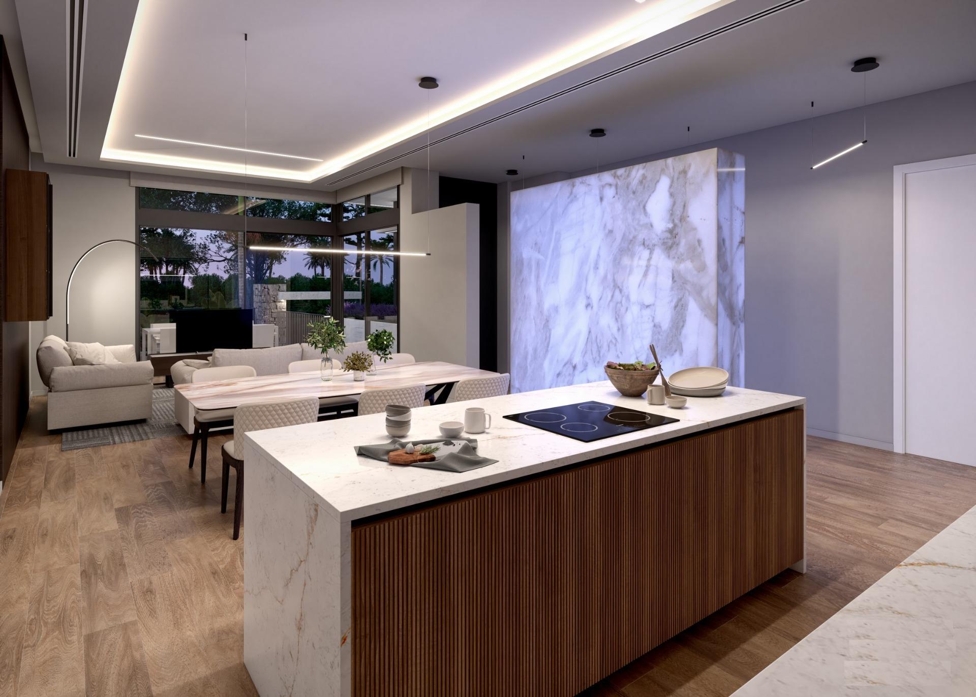 Villa de lujo en primera línea del lago en el complejo Santa Rosalia Lake and Life Resort, en la Región de Murcia