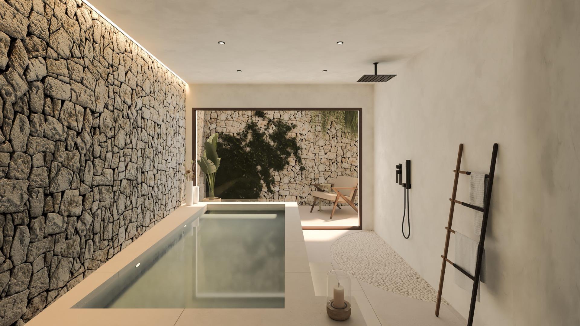 Exclusivas villas de lujo en primera línea de mar en Cala Flores, Cabo de Palos