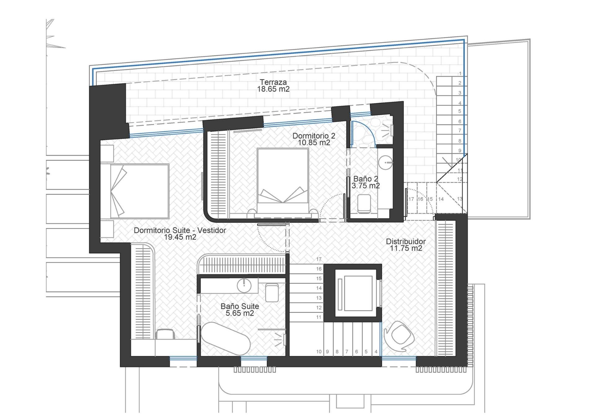 Exclusivas villas de lujo en primera línea de mar en Cala Flores, Cabo de Palos