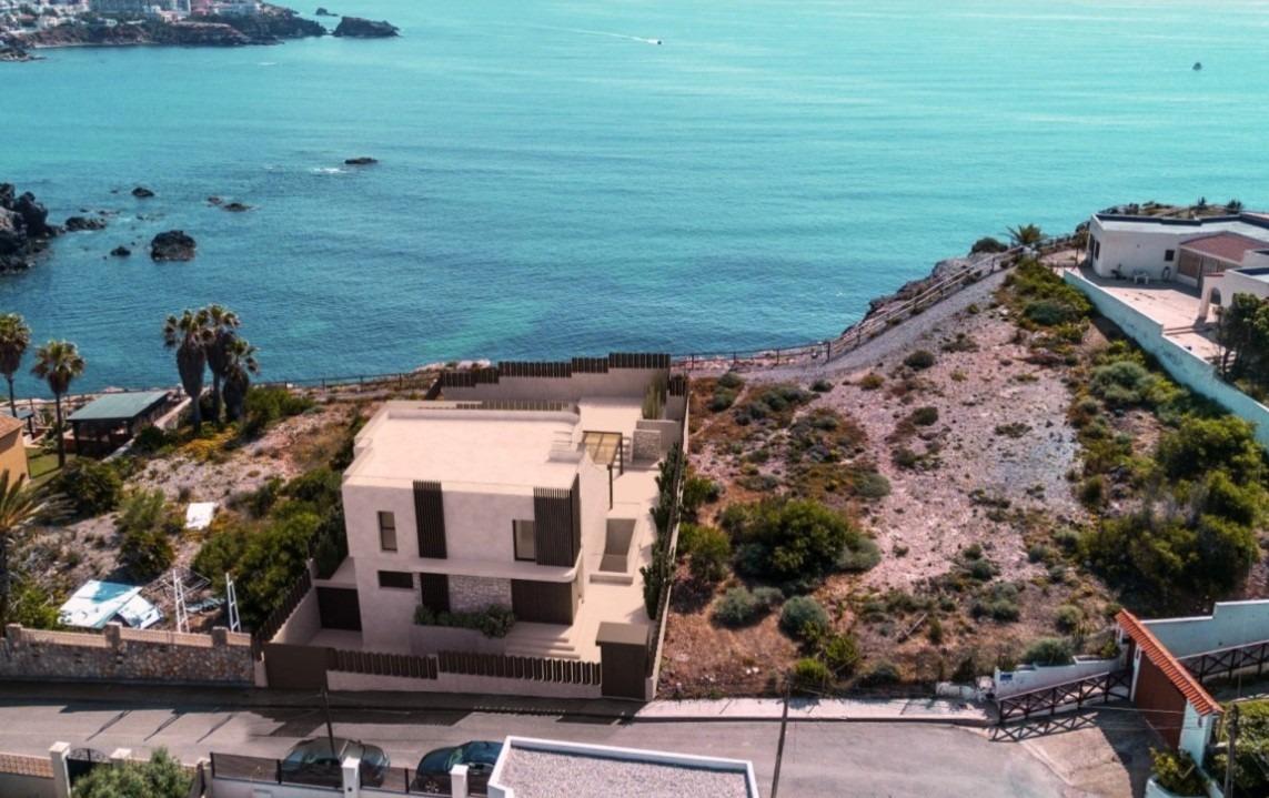 Exclusivas villas de lujo en primera línea de mar en Cala Flores, Cabo de Palos