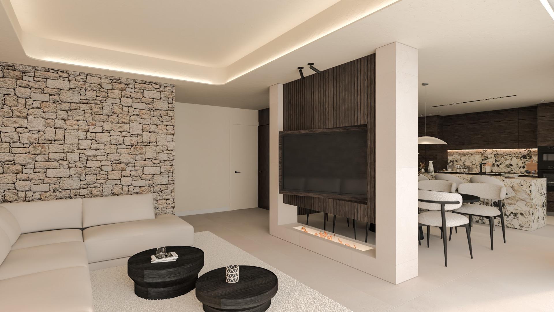 Exclusivas villas de lujo en primera línea de mar en Cala Flores, Cabo de Palos