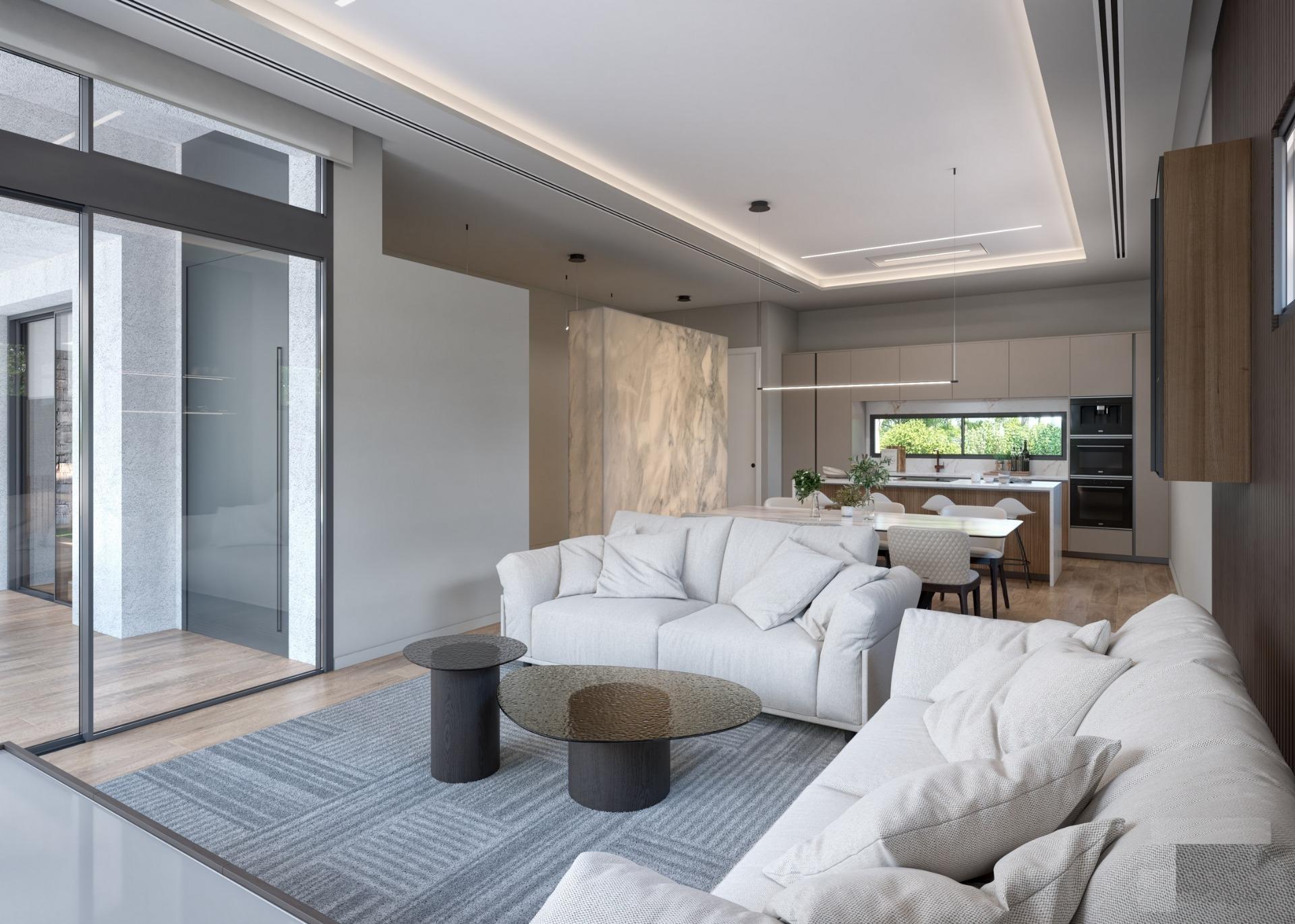 Villa de lujo en primera línea del lago en el complejo Santa Rosalia Lake and Life Resort, en la Región de Murcia