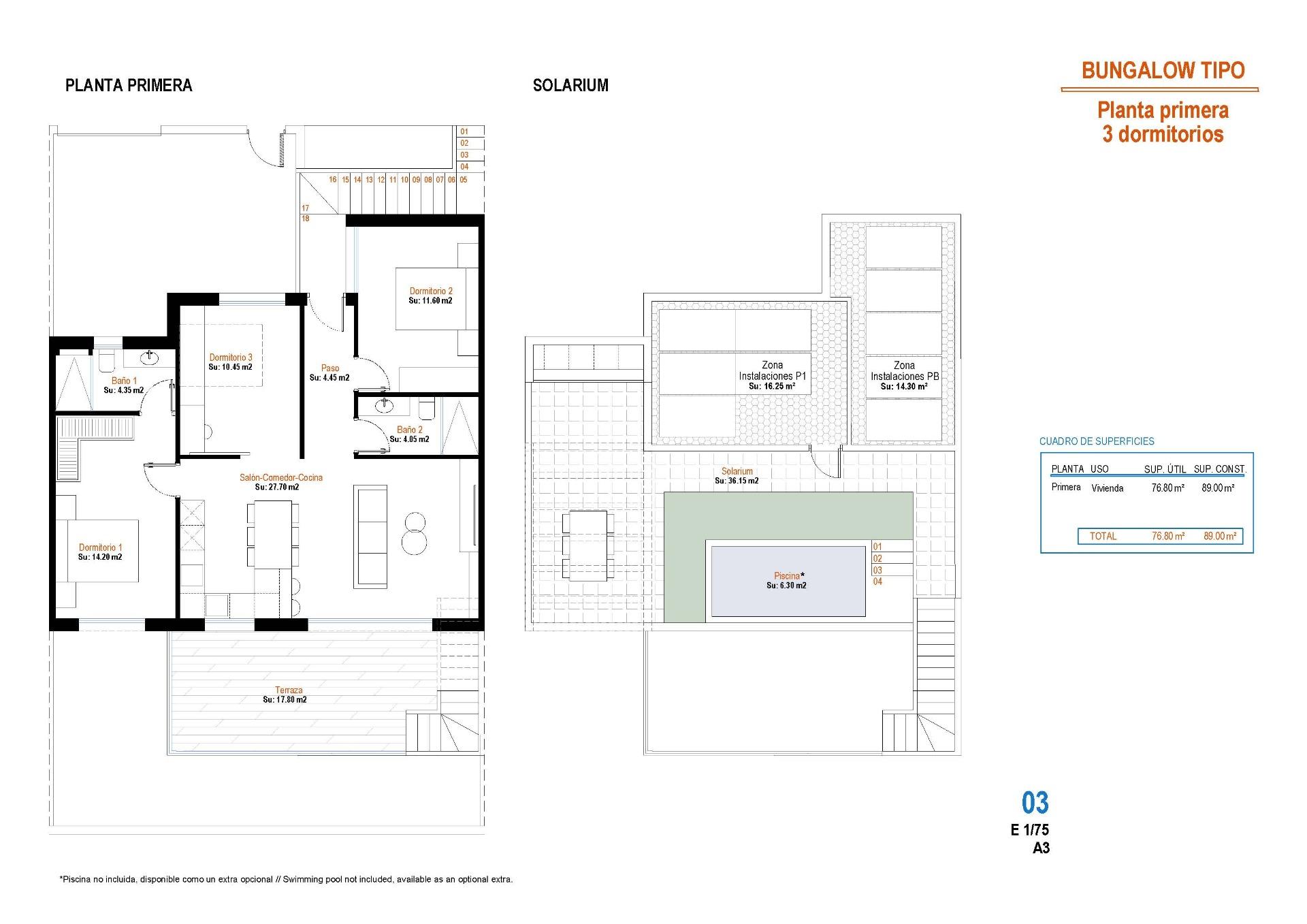 Bungalows de nueva construcción en Condado de Alhama Golf Resort, Murcia