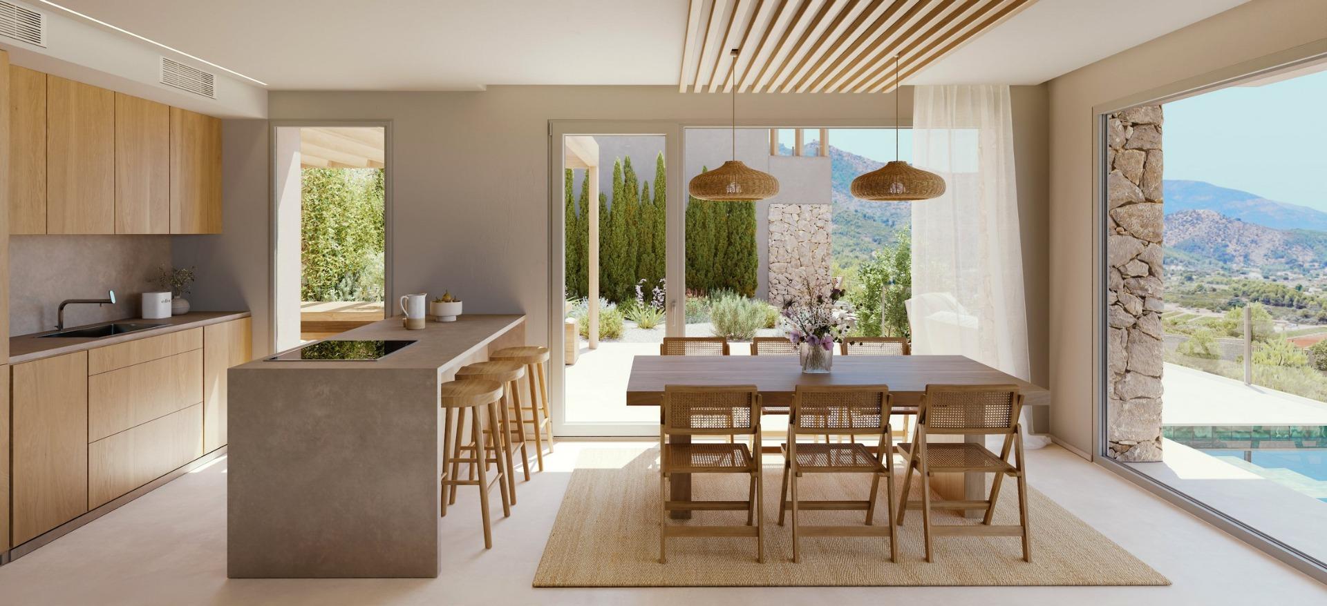Residencias ecológicas en Llíber, Costa Blanca Norte
