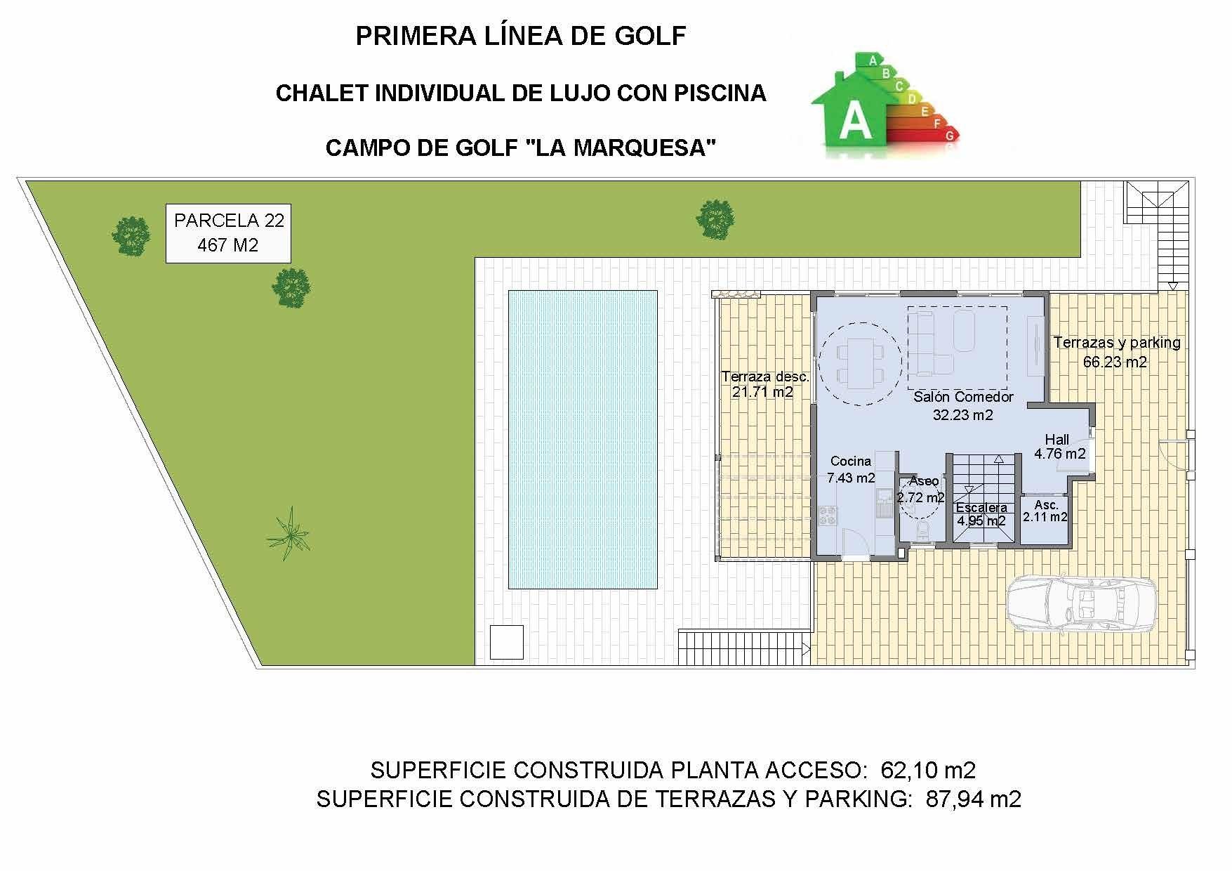 Villas de lujo en primera línea de campo de golf en Ciudad Quesada, Costa Blanca