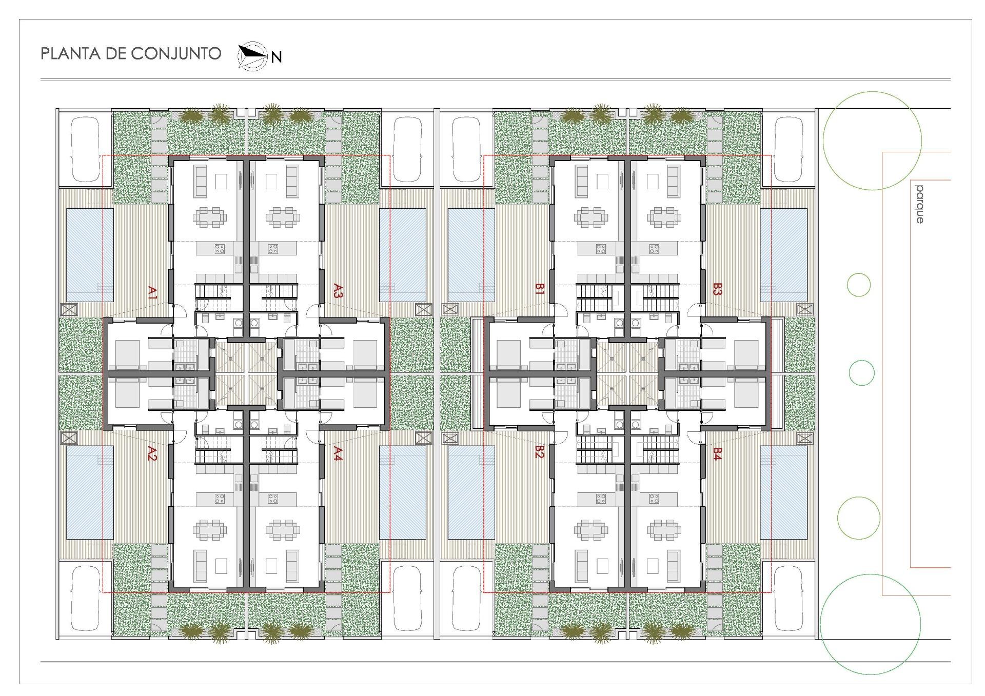Villas adosadas de nueva construcción en Bigastro, Alicante