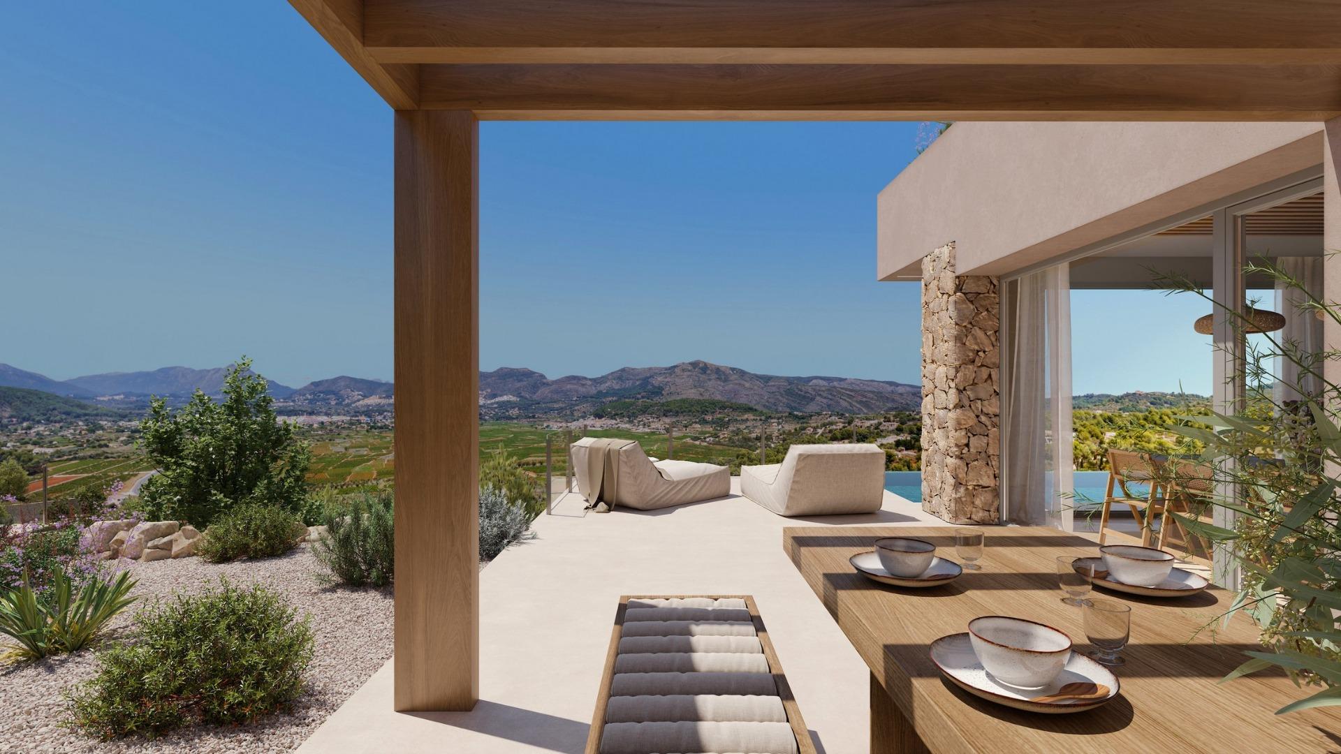 Residencias ecológicas en Llíber, Costa Blanca Norte