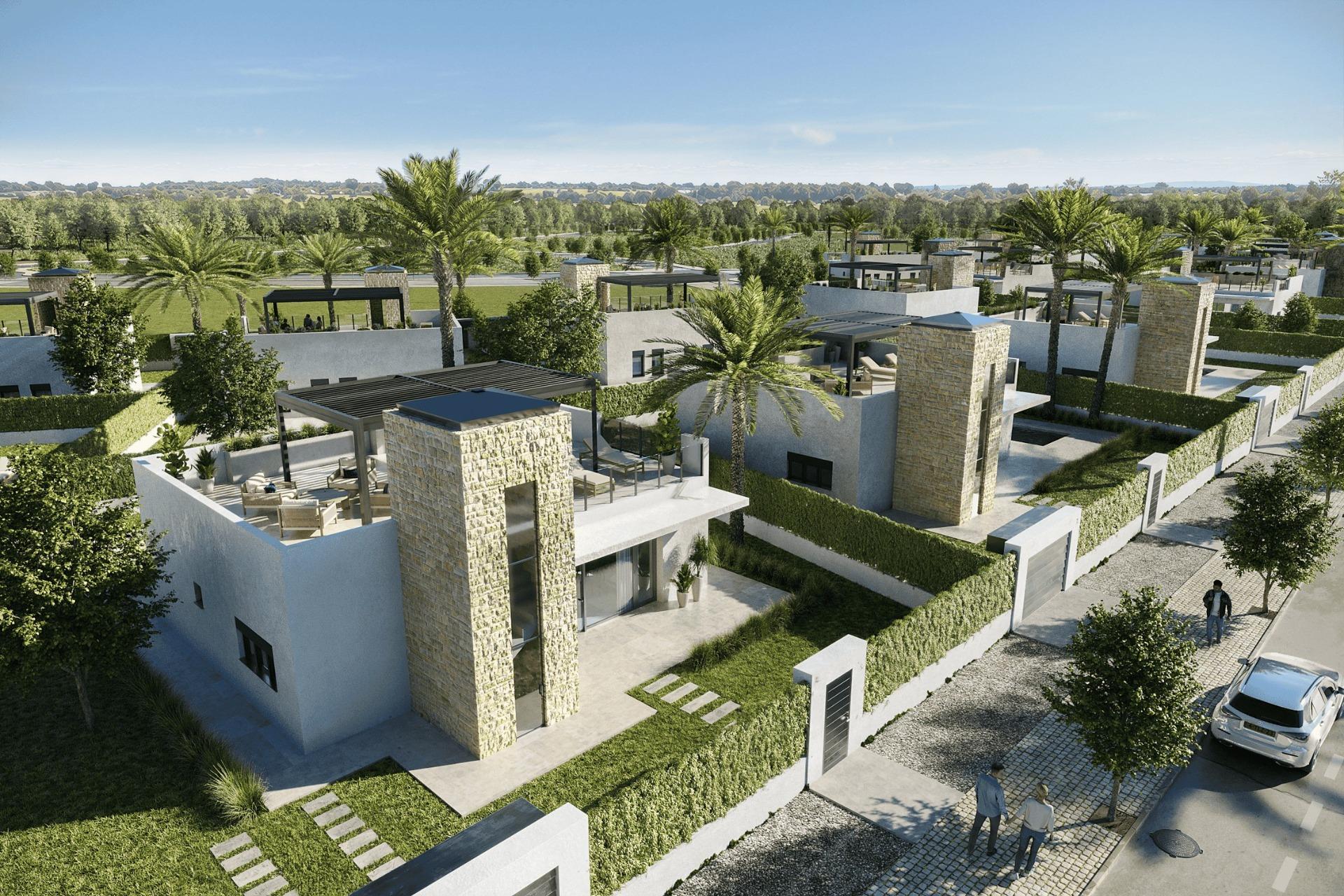 Villas mediterráneas de nueva construcción en amplias parcelas en Lorca, Costa Cálida