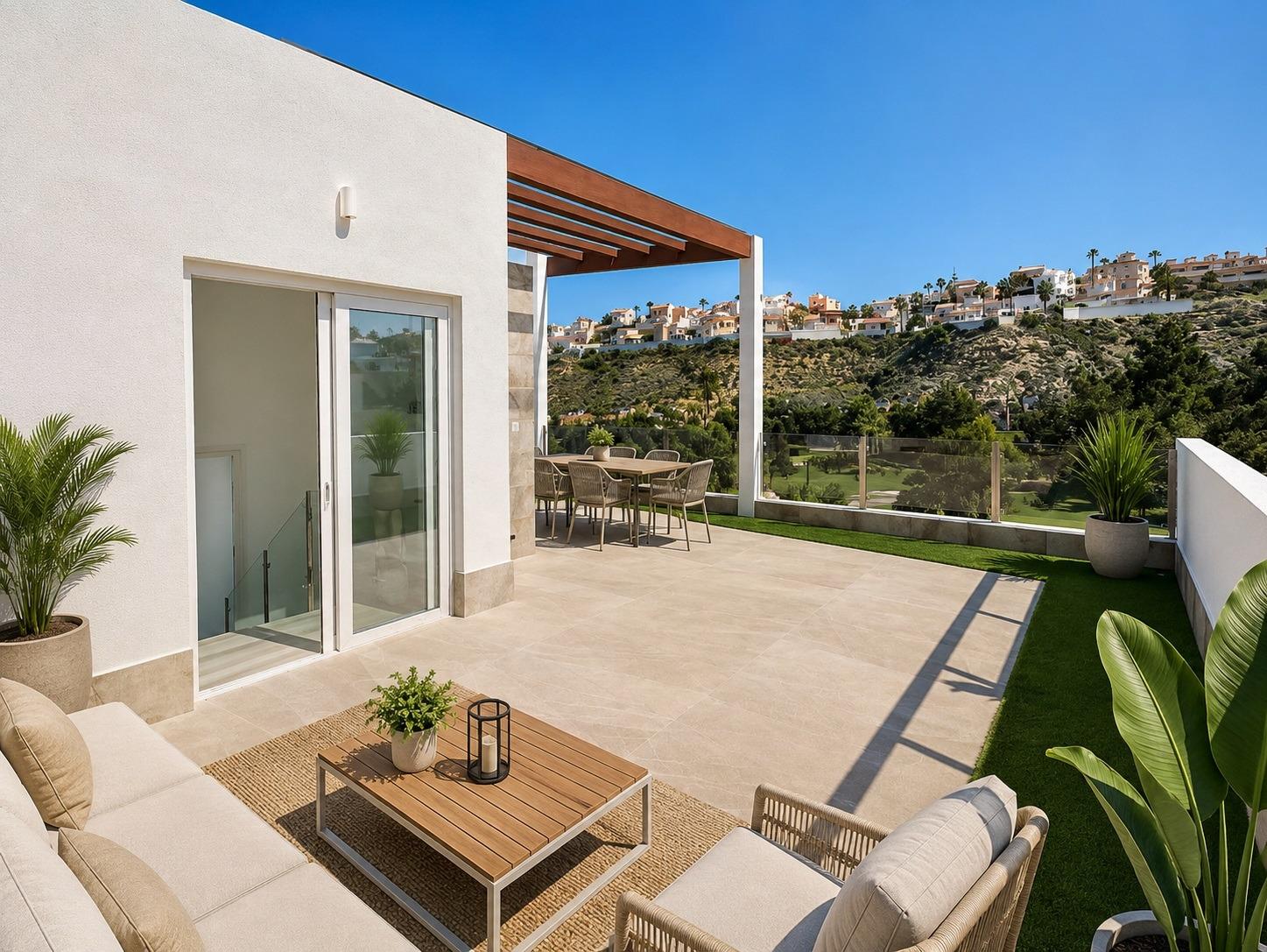 Villas de lujo en primera línea de campo de golf en Ciudad Quesada, Costa Blanca