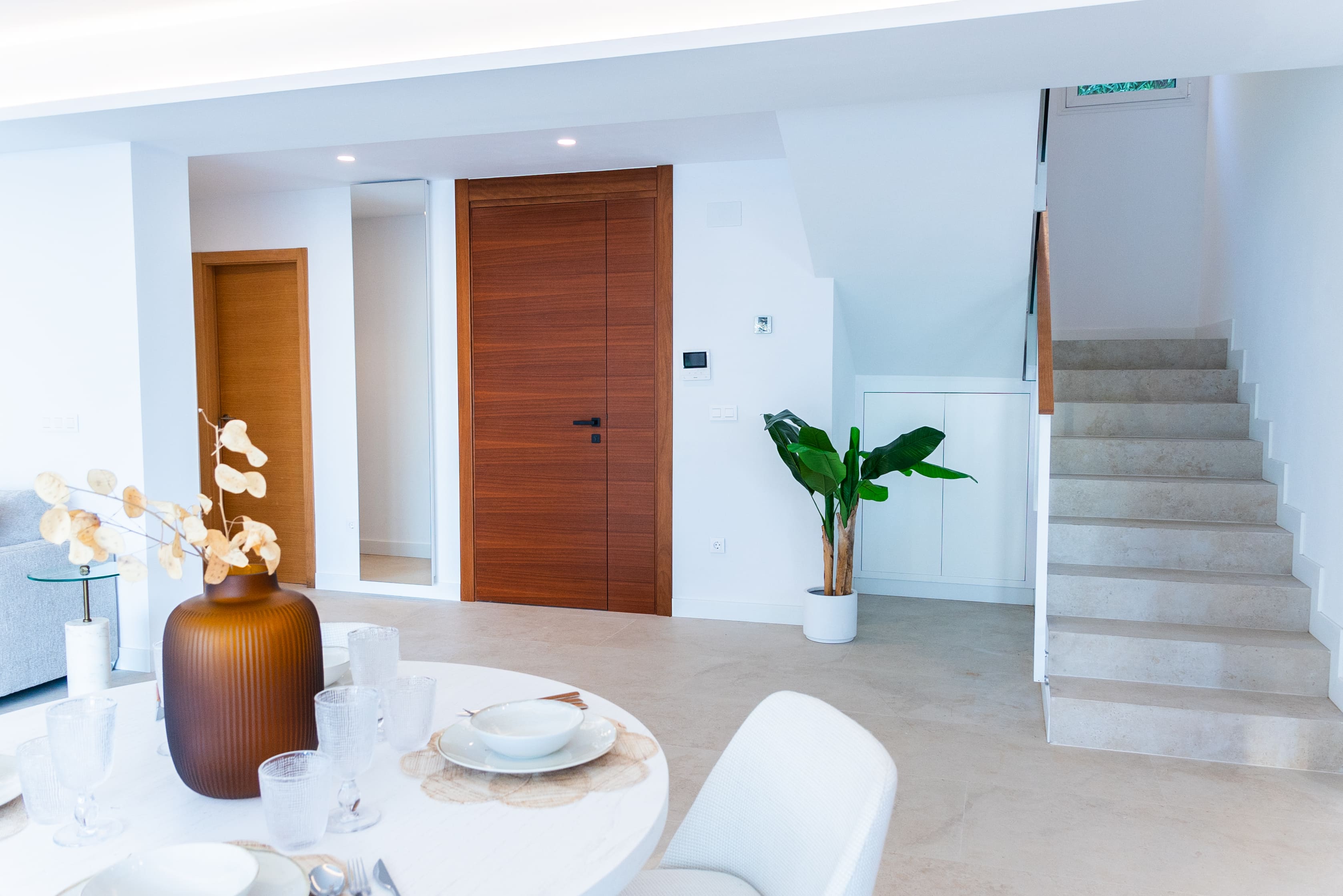 Villa moderna con vistas al mar