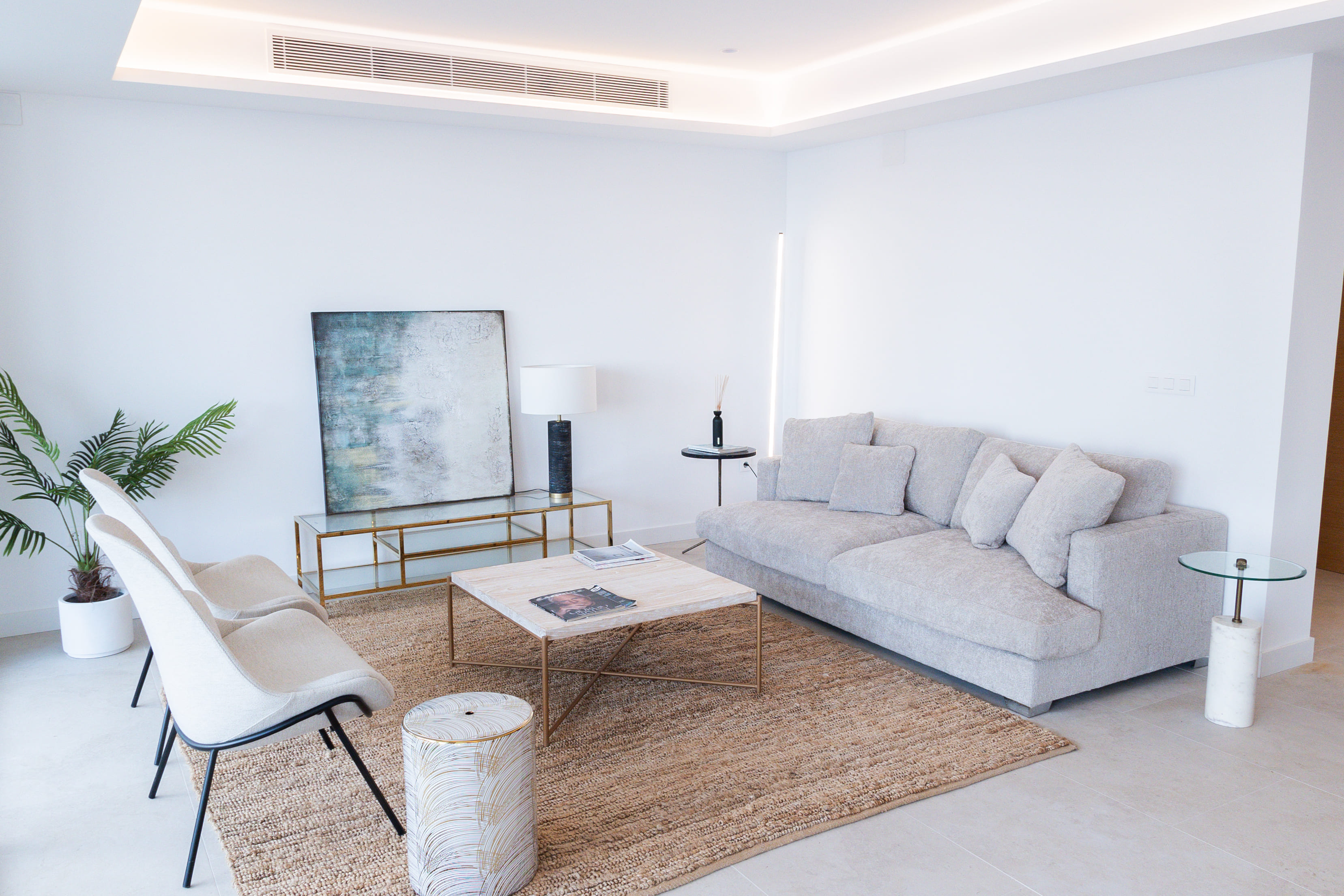 Villa moderna con vistas al mar