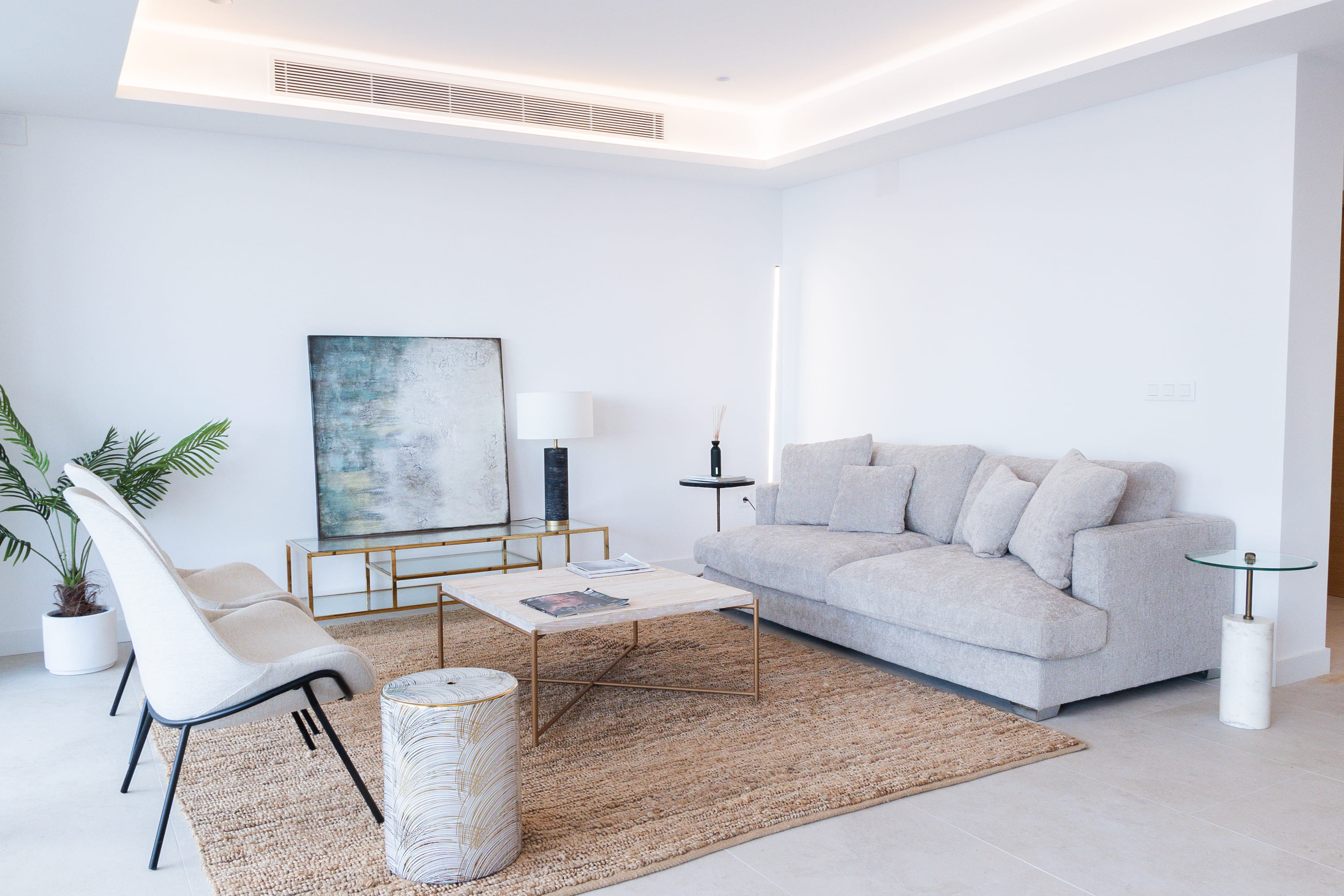 Villa moderna con vistas al mar