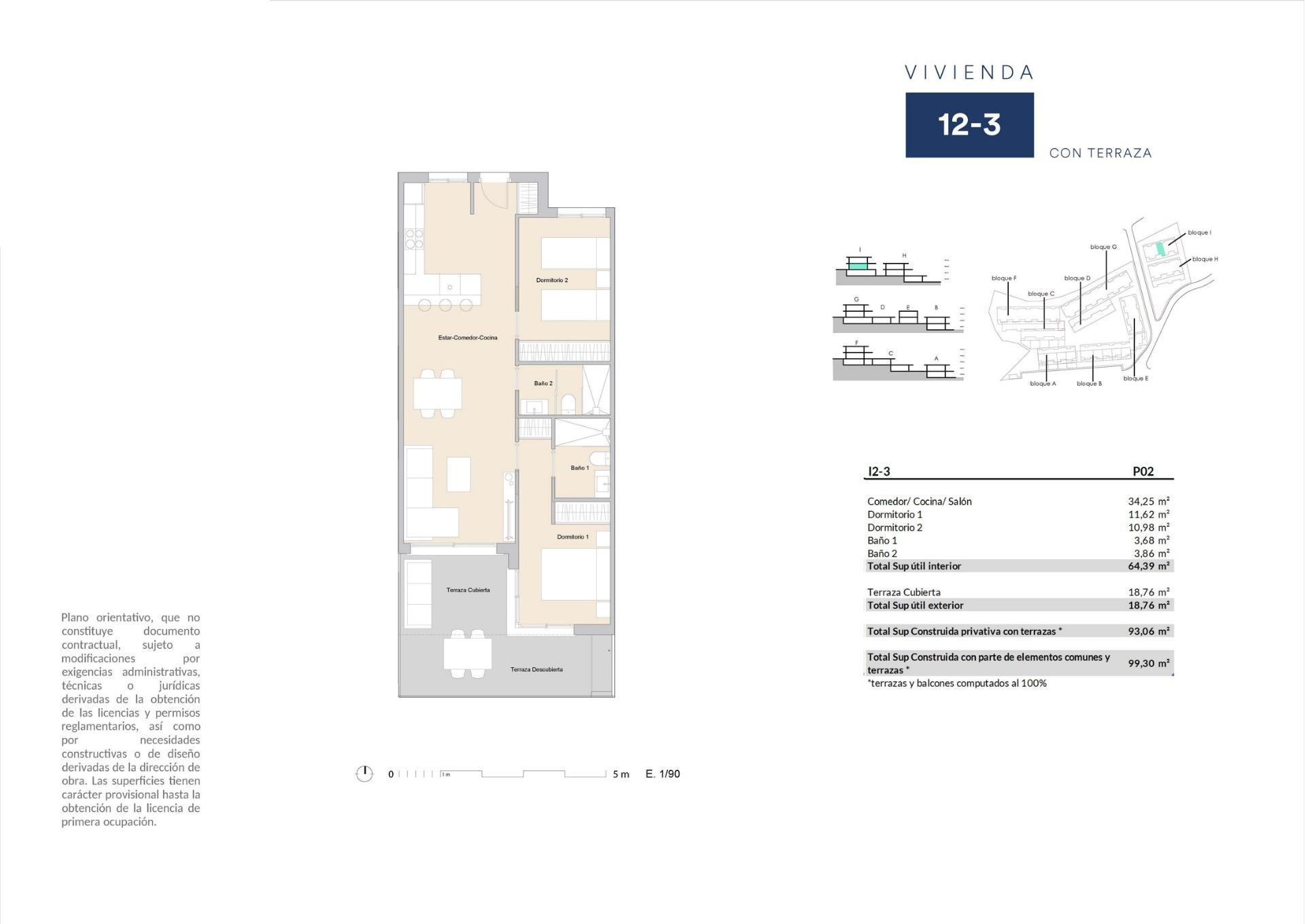 Apartamentos de nueva construcción con vistas abiertas en Alfaz del Pi