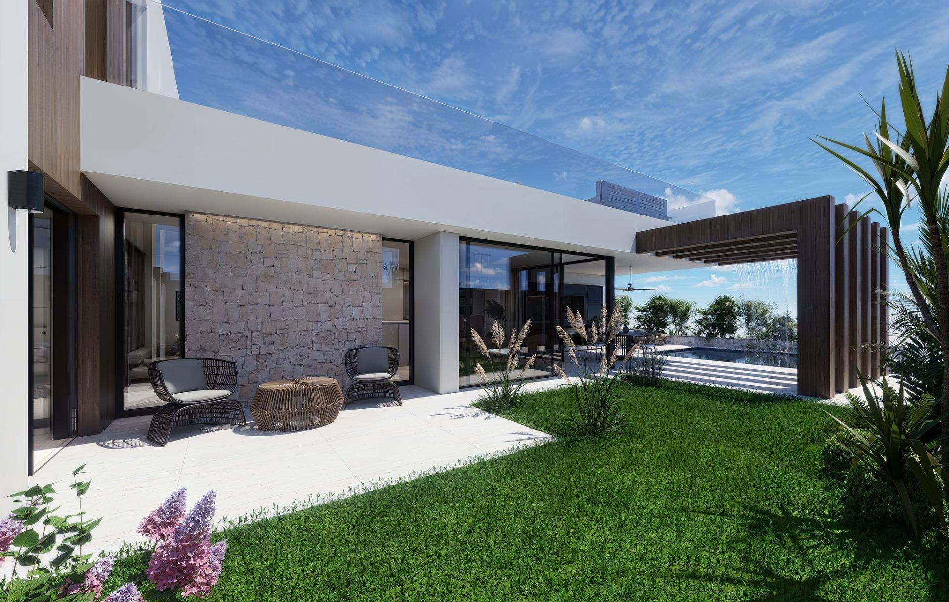 Exclusivas villas adosadas en primera línea de lago en Santa Rosalia Lake and Life Resort