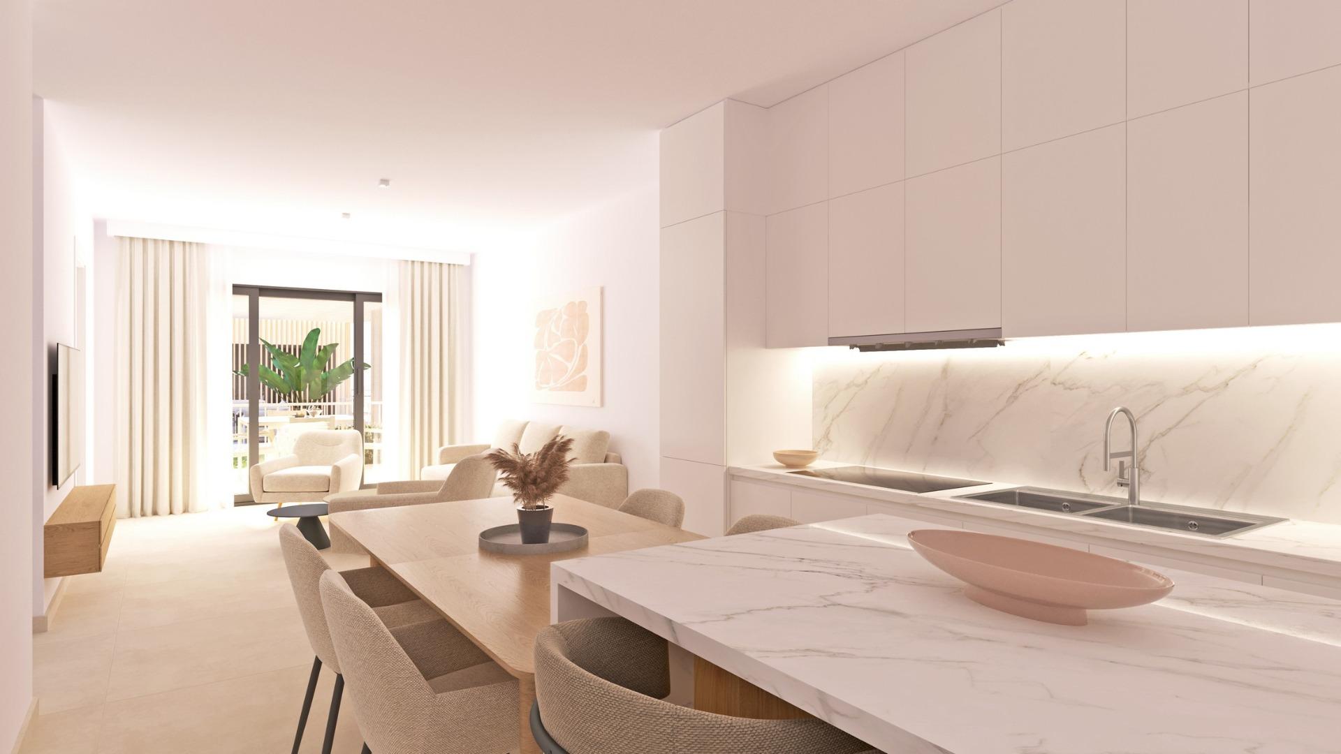 Modernos apartamentos de nueva construcción en San Cayetano, Torrepacheco, Murcia