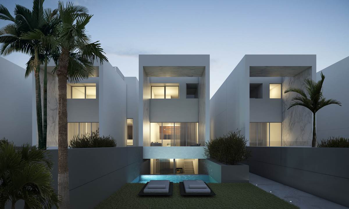 Villas modernas obra nueva 