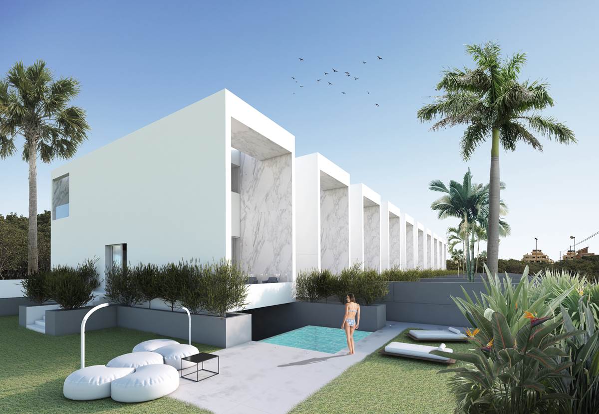 Villas modernas obra nueva 