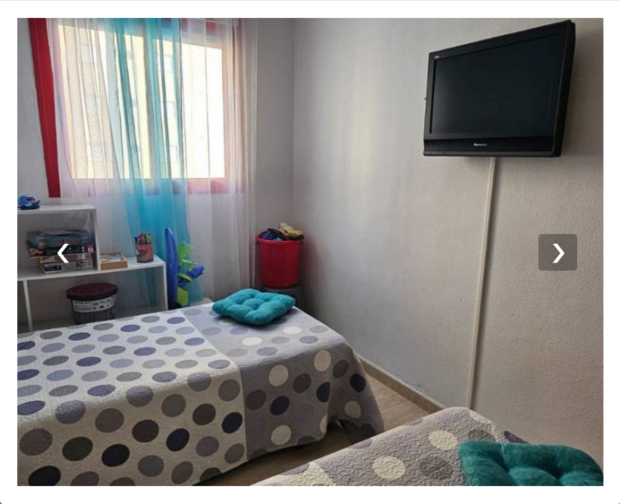 Increíble apartamento frente al mar