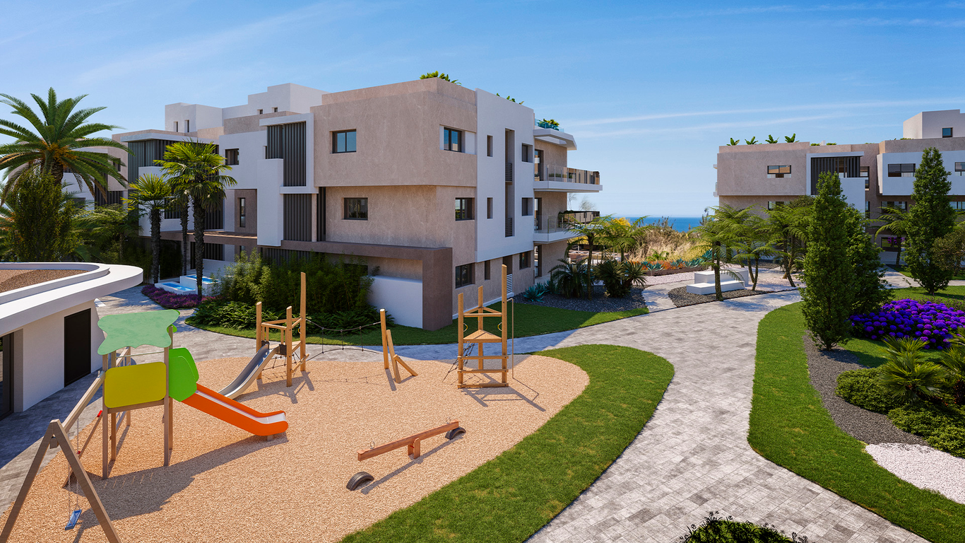 Obra nueva en moderna urbanización