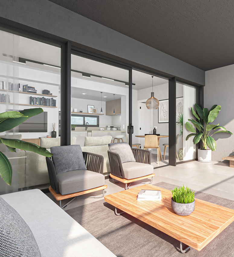 Apartamento de diseño moderno