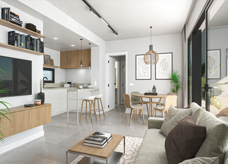 Apartamento de diseño moderno