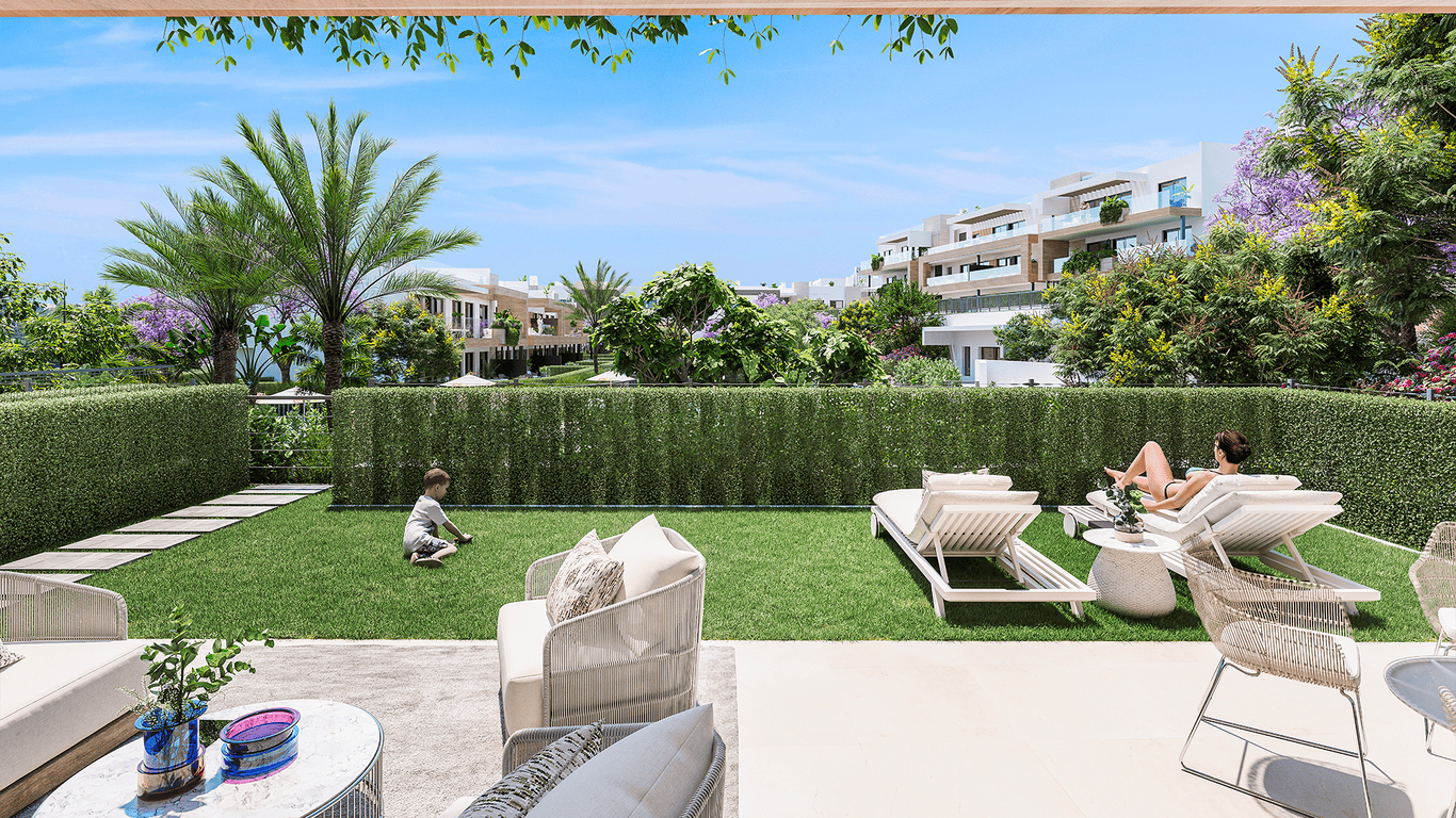 Lujoso apartamento junto al mar.